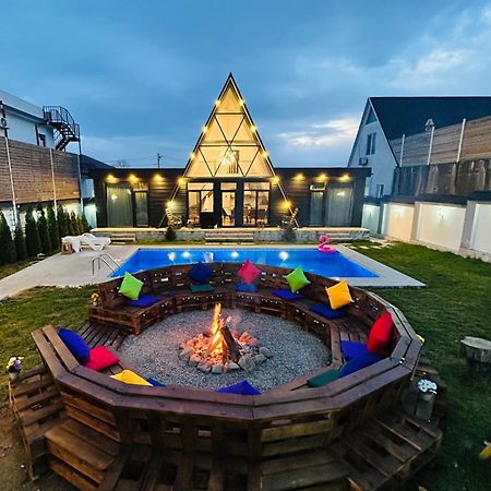 Qafqaz Mountside Chalet Gabala Esterno foto