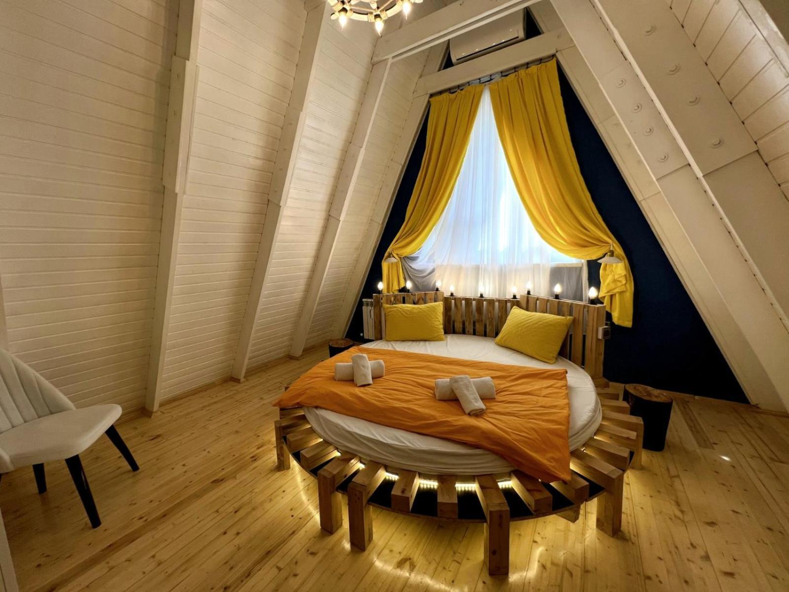Qafqaz Mountside Chalet Gabala Esterno foto