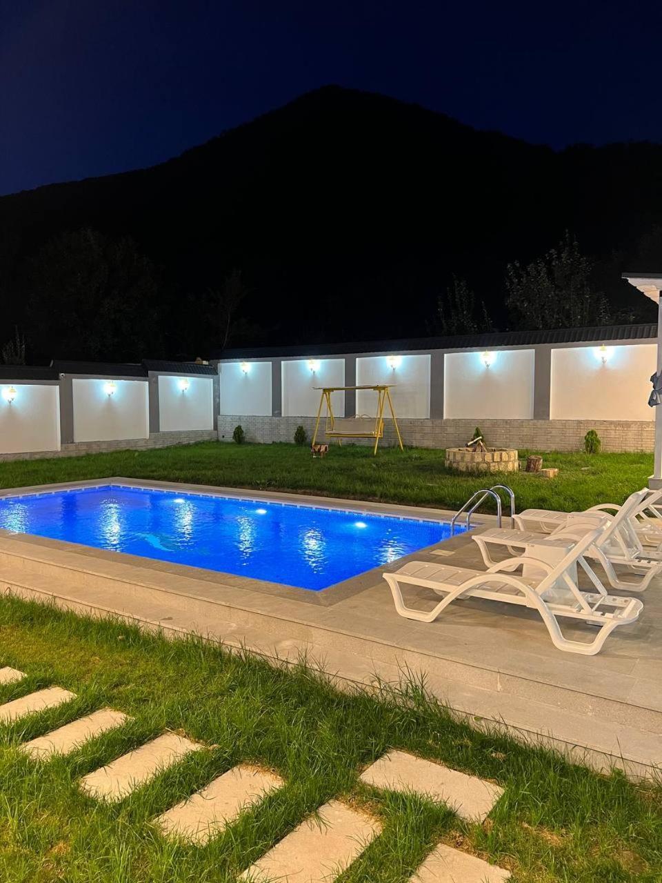 Qafqaz Mountside Chalet Gabala Esterno foto