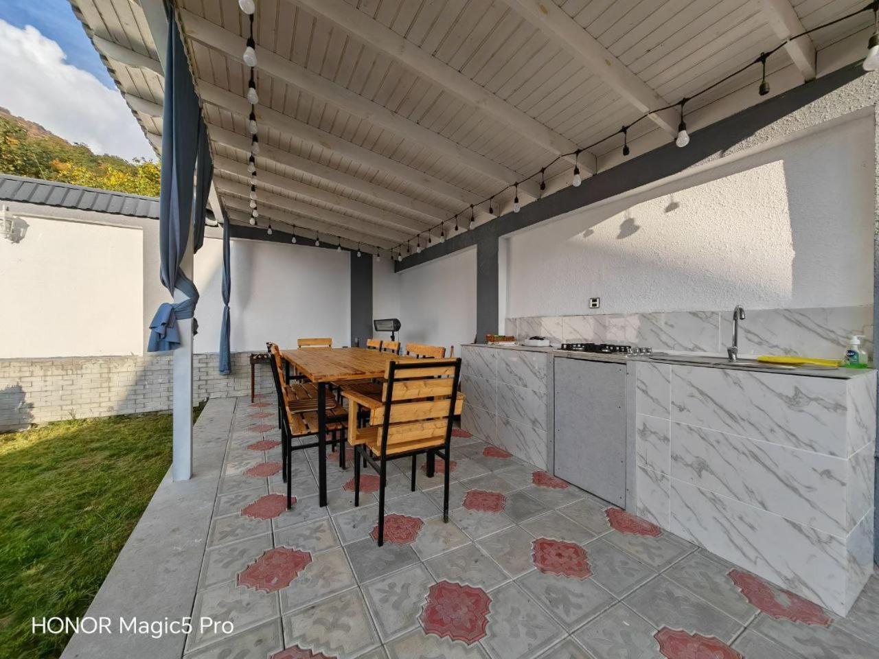 Qafqaz Mountside Chalet Gabala Esterno foto