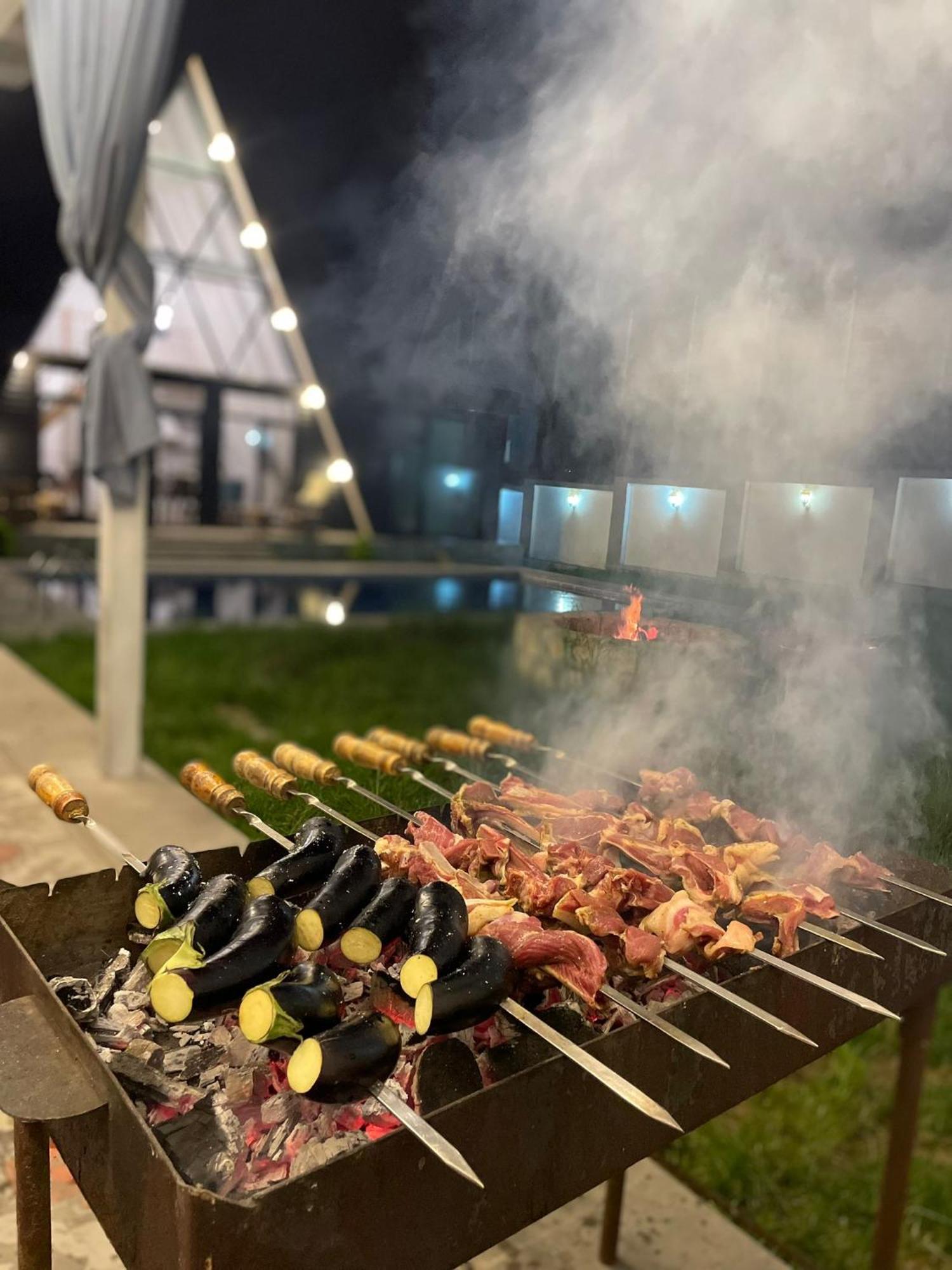 Qafqaz Mountside Chalet Gabala Esterno foto