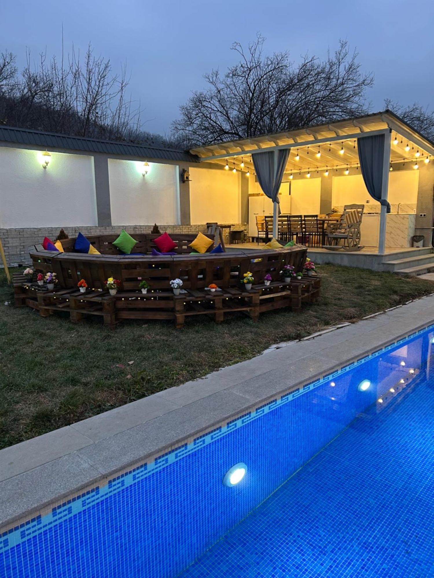 Qafqaz Mountside Chalet Gabala Esterno foto