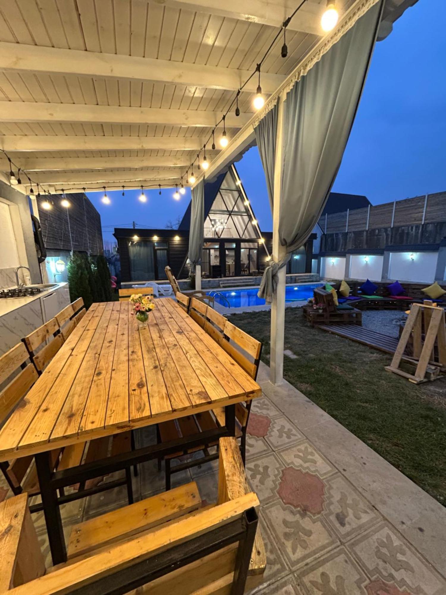 Qafqaz Mountside Chalet Gabala Esterno foto